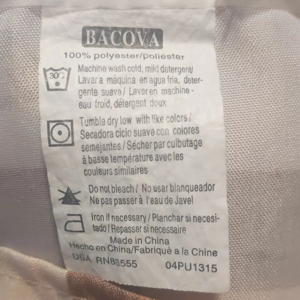 EUC Bacova Tan Shower Curtain w/Fun Retriever Puppies Design Sz 72